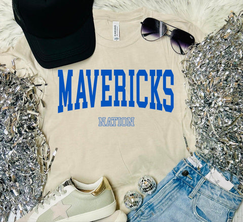 *RTS* Mavericks Nation Tan Tee