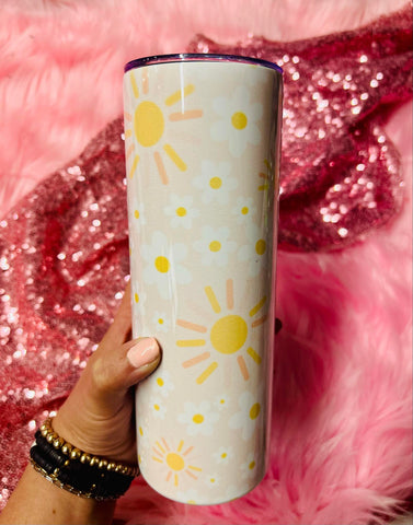 *TUMBLER* Groovy Sun Tumbler