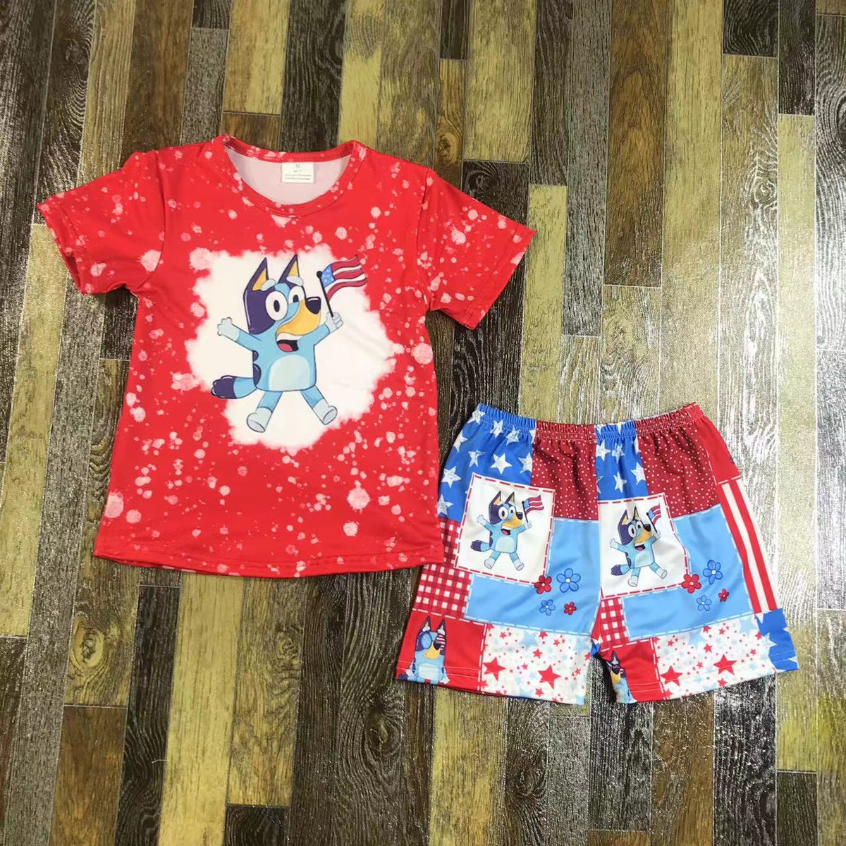 Kid's Printed Pajama Set