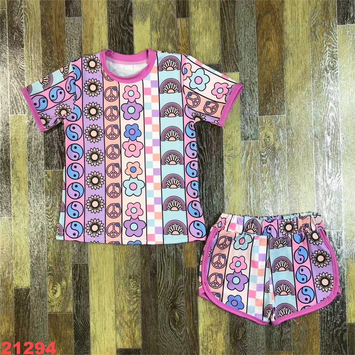 Kid's Printed Pajama Set