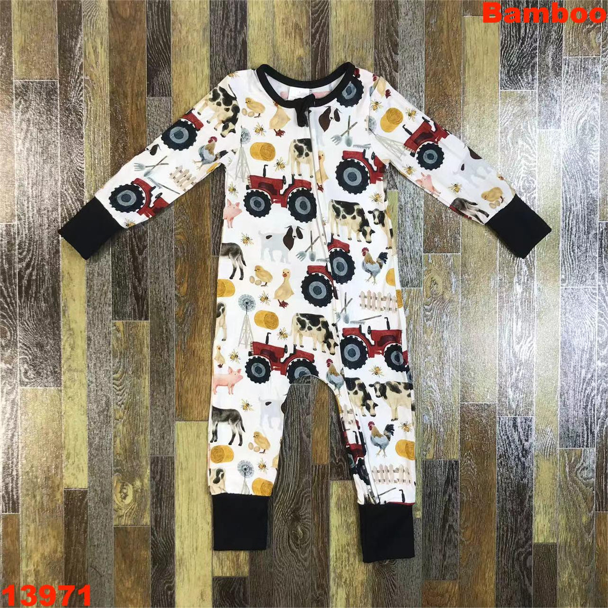 Bamboo Kid's Printed Pajama Set