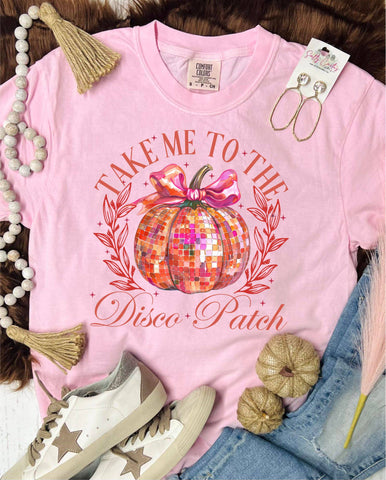 *DTF* Take Me To The Disco Patch Blossom Comfort Color