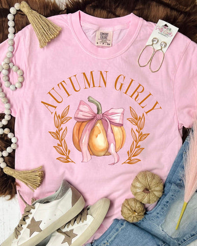 *DTF* Autumn Girly Blossom Comfort Color Tee