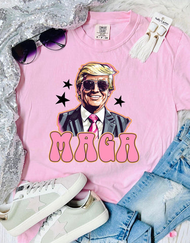 *DTF* Pink Maga Blossom Comfort Color