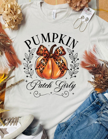 Pumpkin Patch Girly Tan Tee