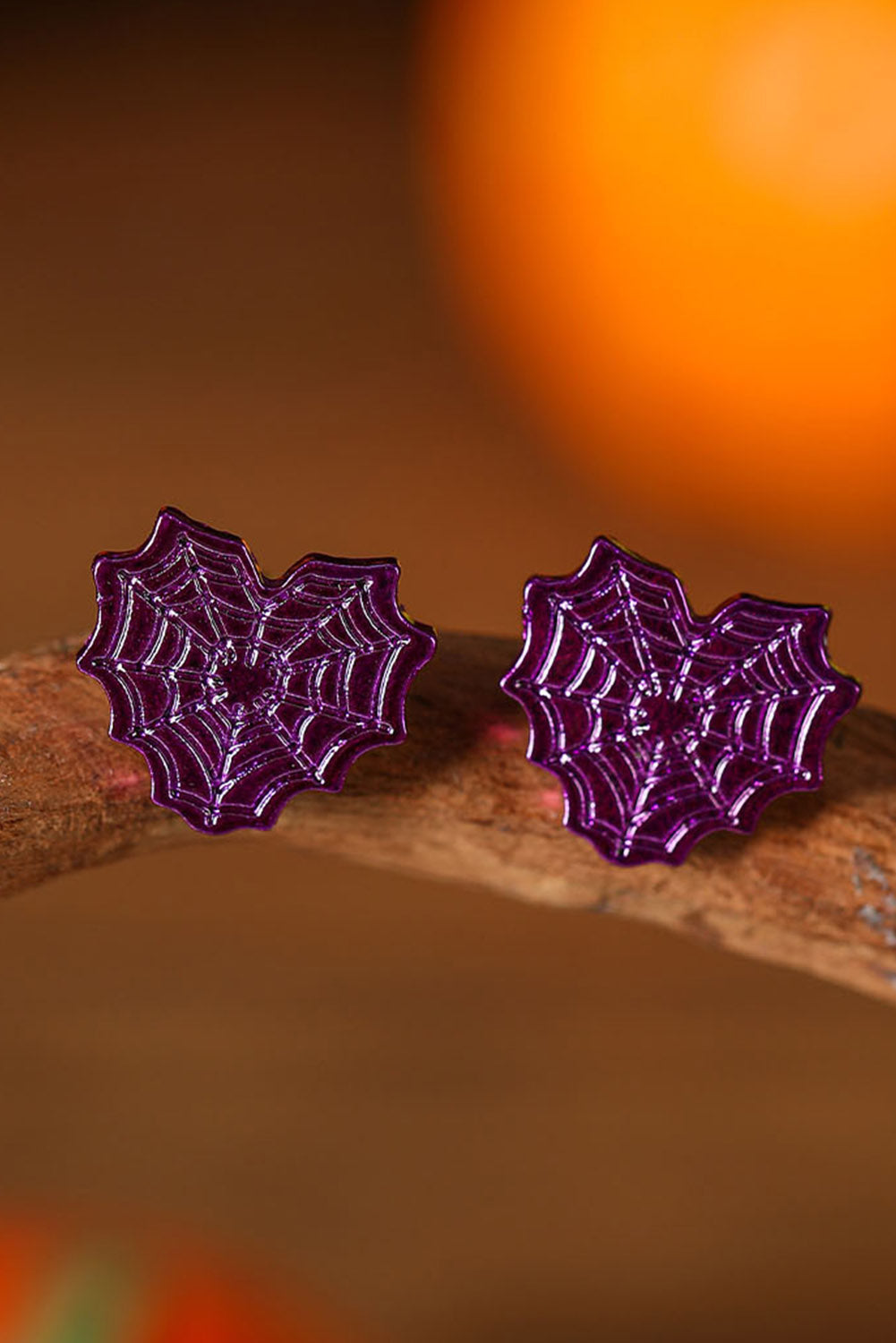 Multicolour Halloween Ornament Stud Earrings