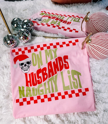 On my Husbands Naughty List