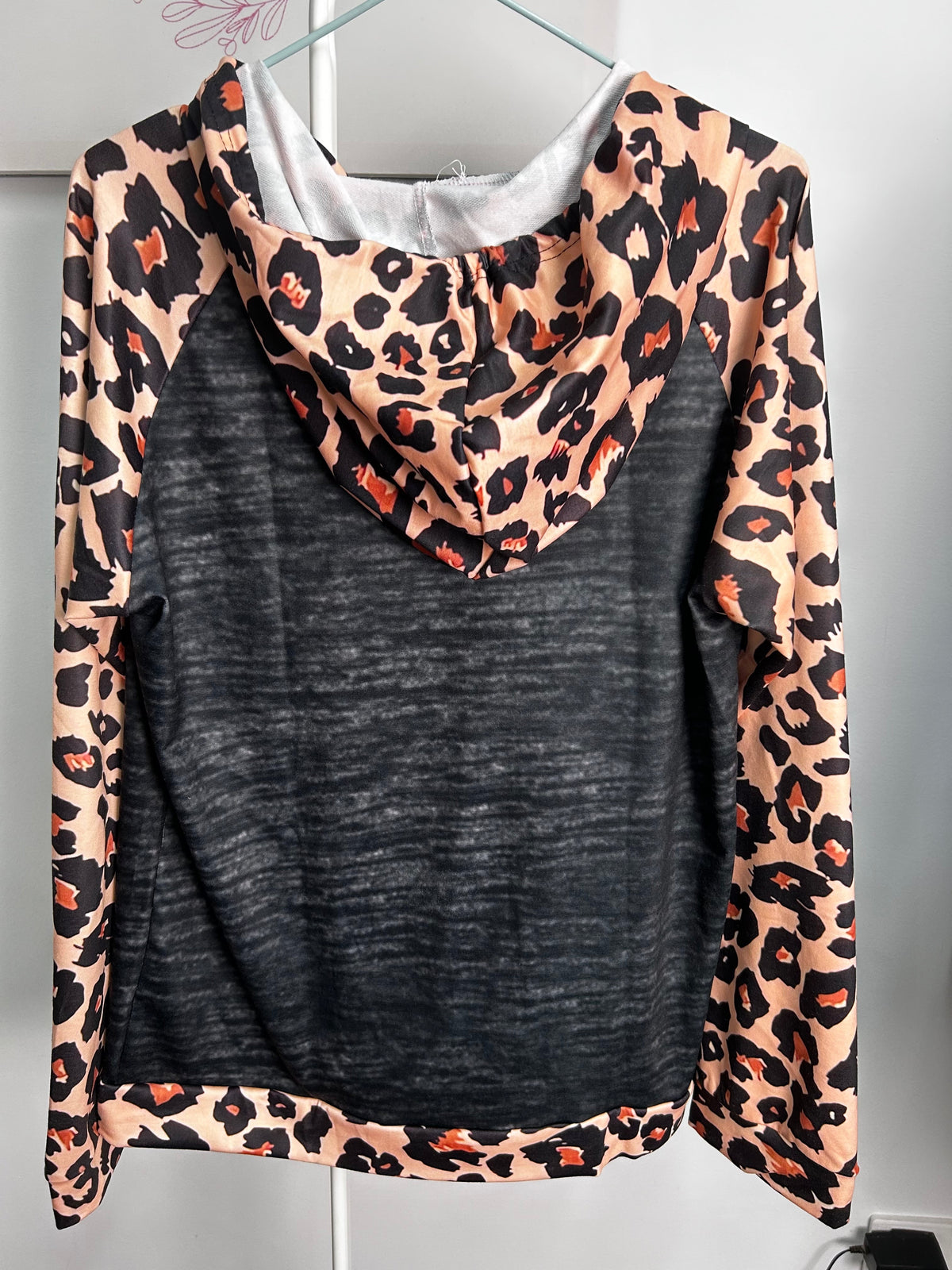 Leopard Print Hoodie