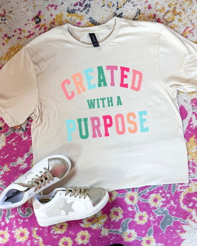 Created with a Purpose Tee RTS