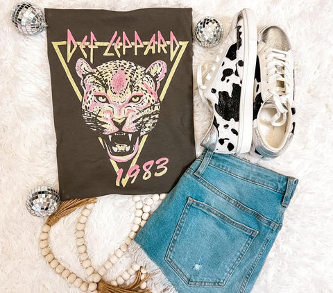 Def Leopard Graphic Tee