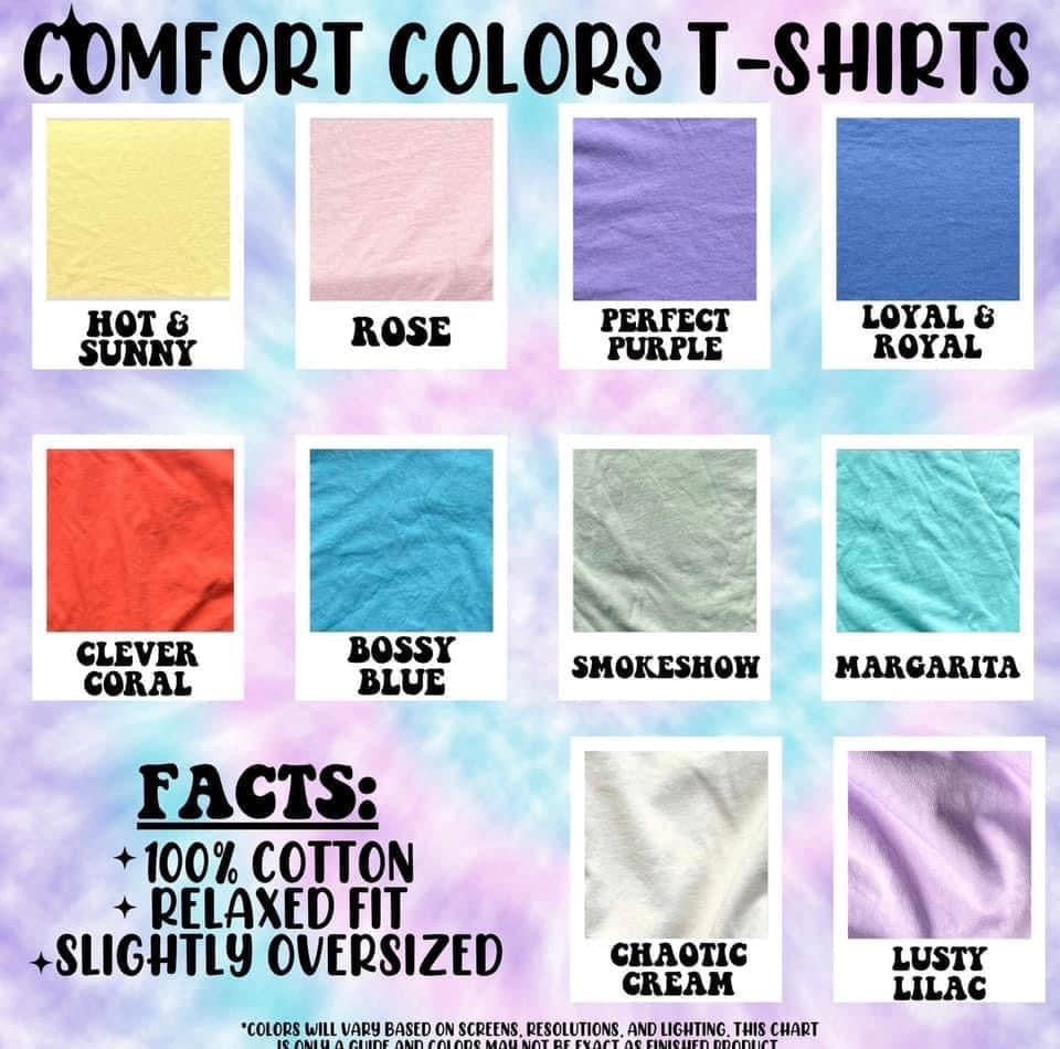 Sideline Social Club Comfort Colors T-Shirt