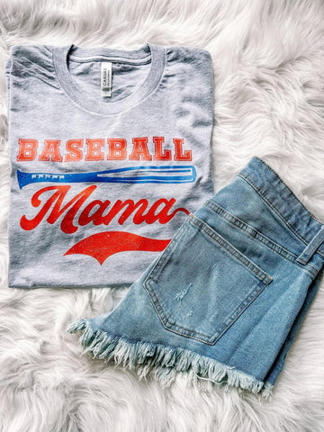 Baseball Mama Graphic Tee