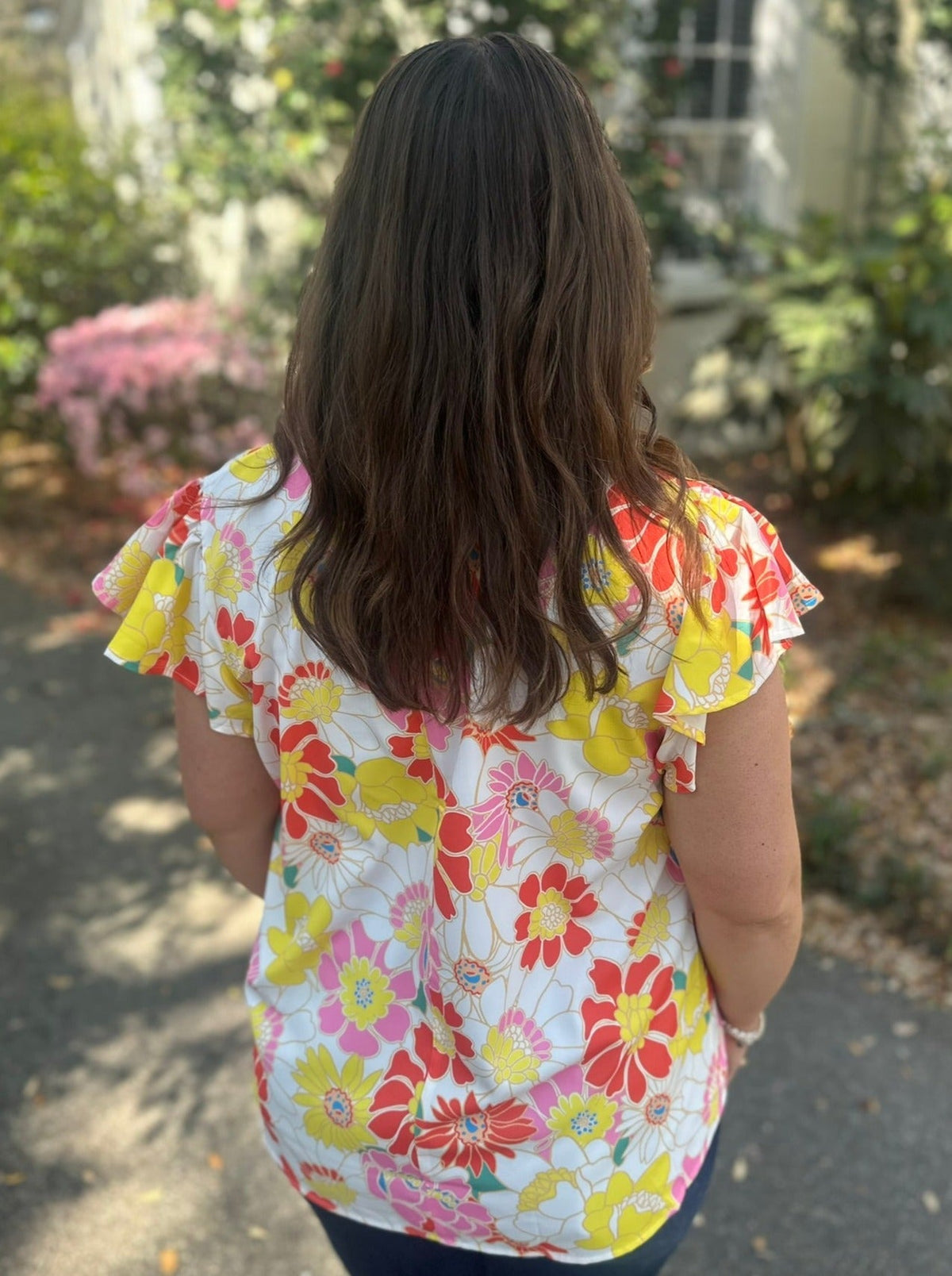 Multicolor Floral Top April.