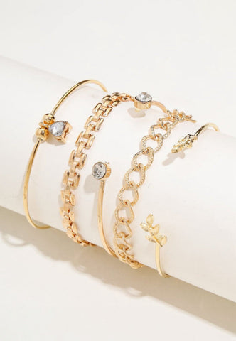 Gold Bracelet Stack RTS