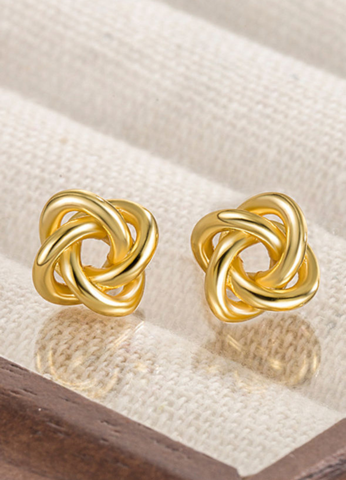 Gold Knotted Studs RTS