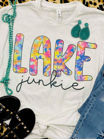 Lake Junkie White Tee