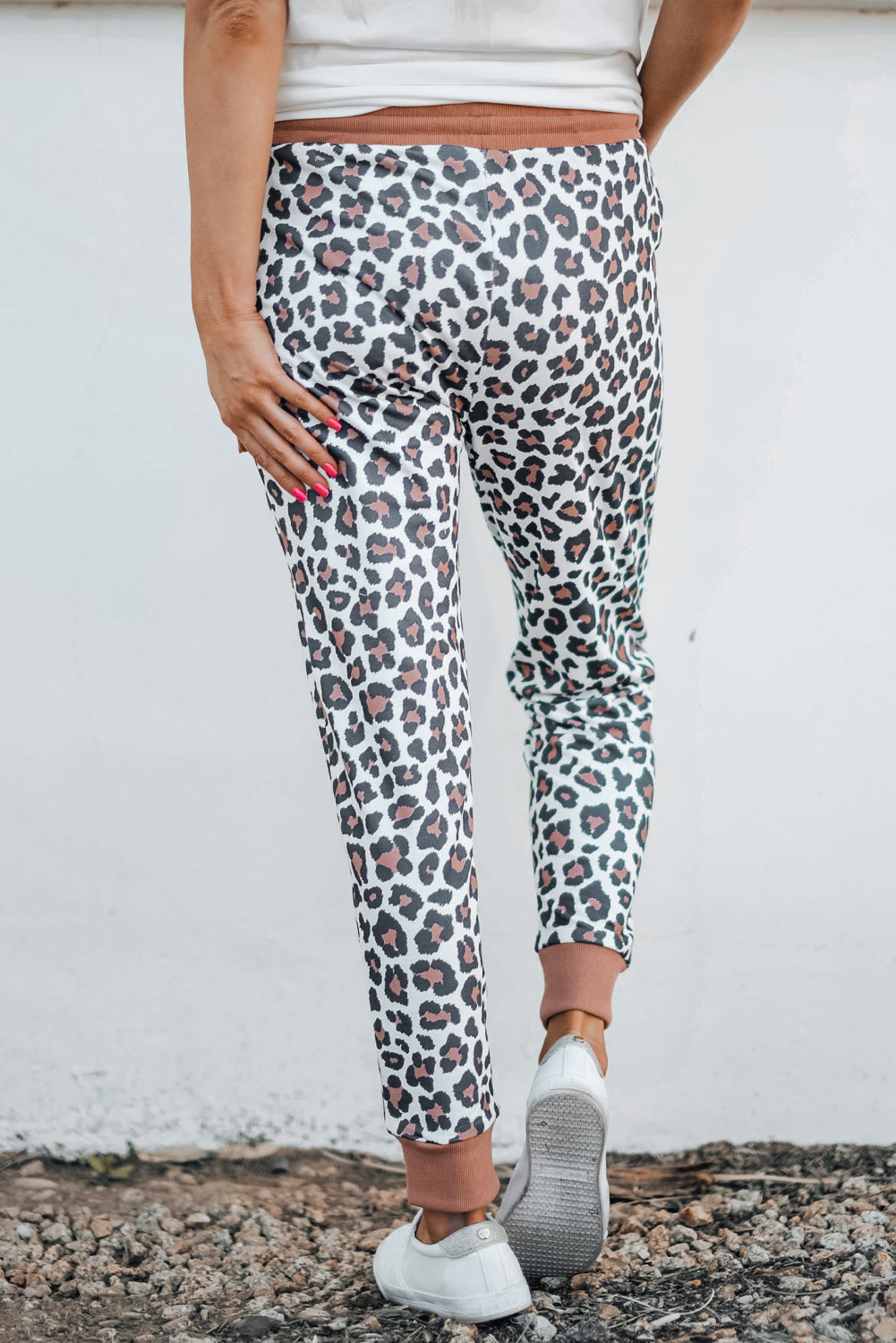 Leopard Print Joggers