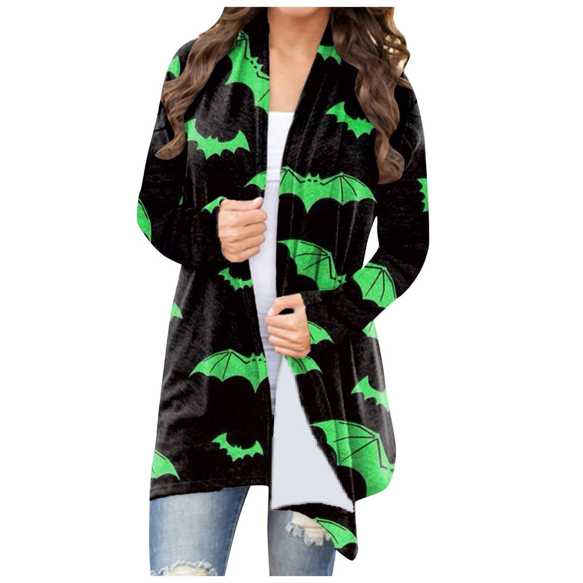 Halloween Print Cardigan