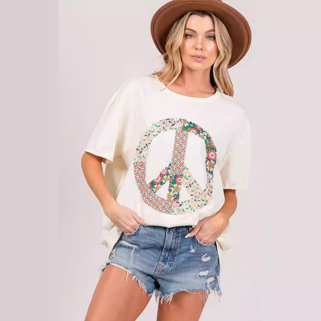 Peace Applique Tee