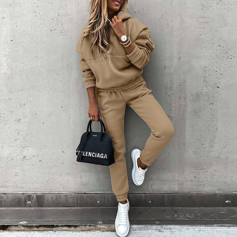 Hooded Sweatshirt + Pants Set