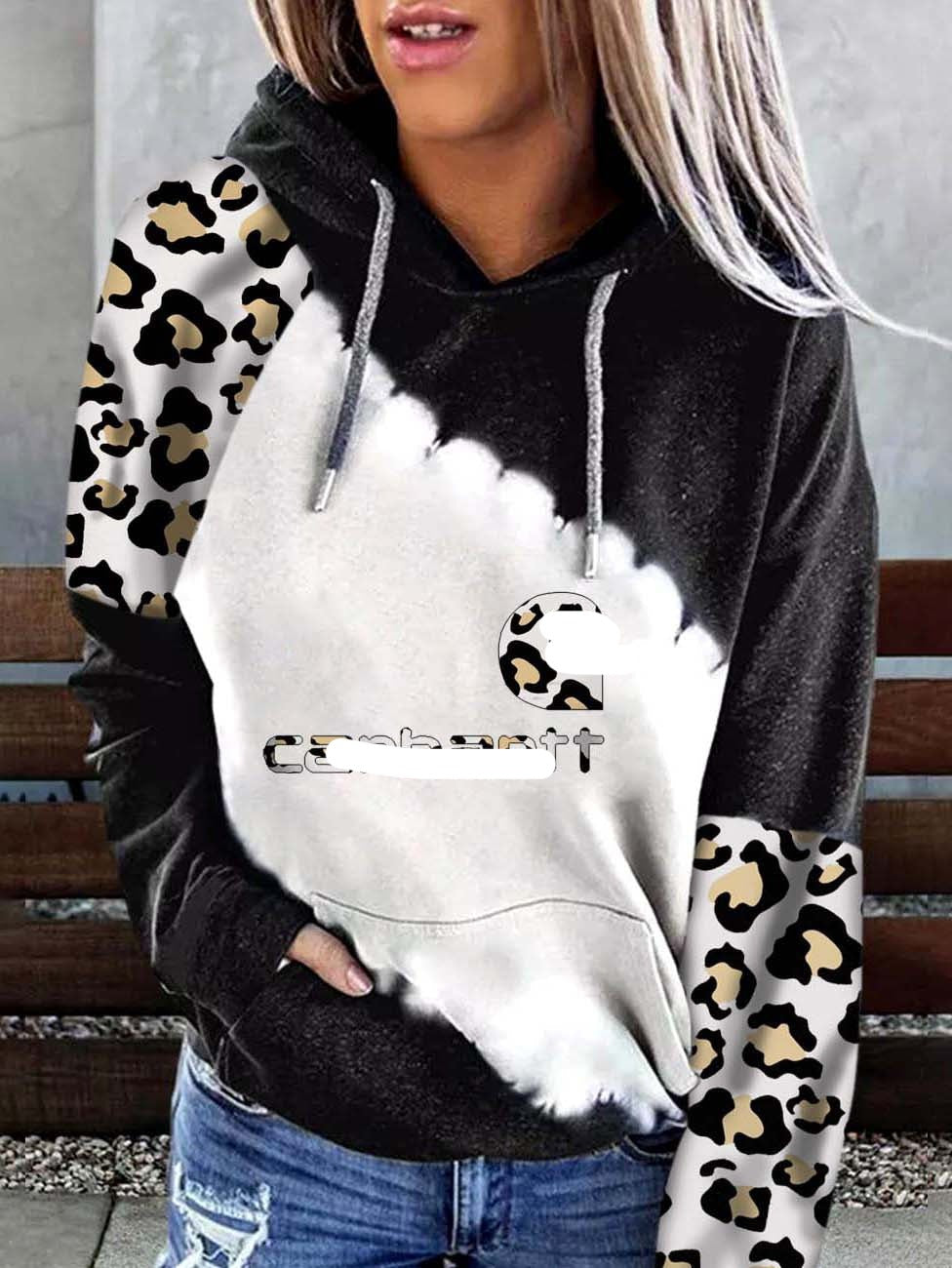 Multicolor Print Hoodie