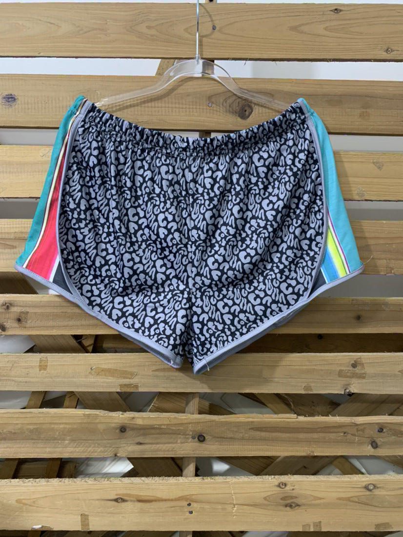 Printed Panel Shorts