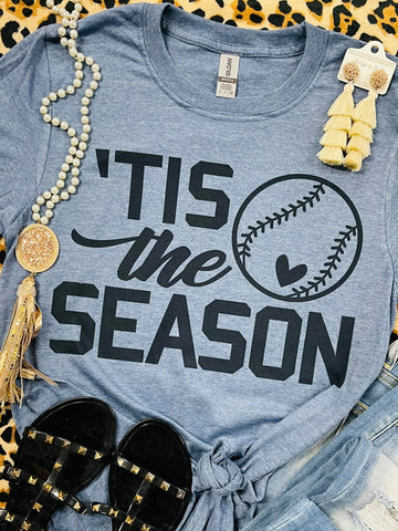 'Tis The Season Baseball Tee