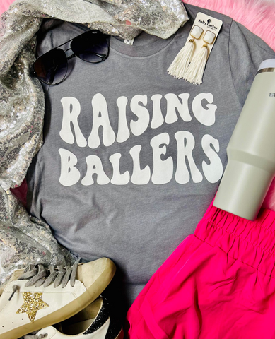 *SP* Rasing Ballers Heather Storm Tee