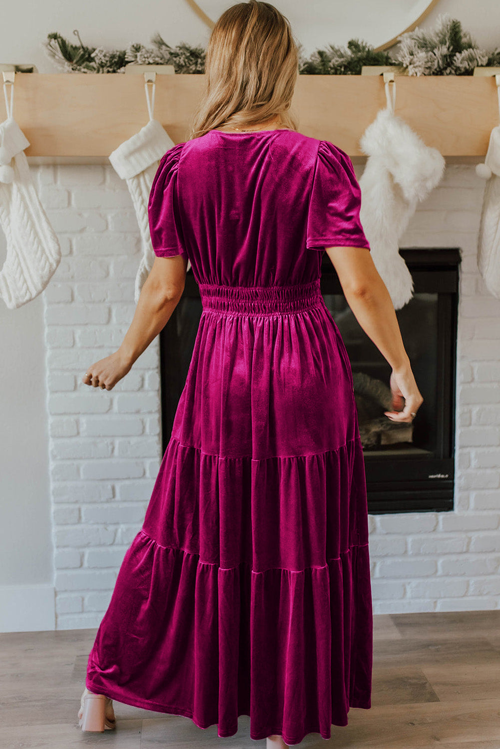 Velvet Maxi Dress