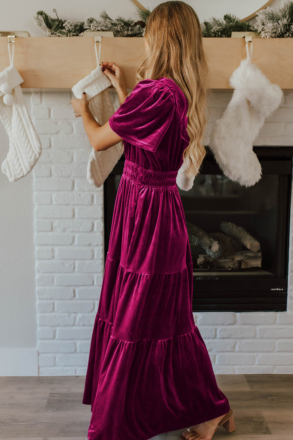 Velvet Maxi Dress