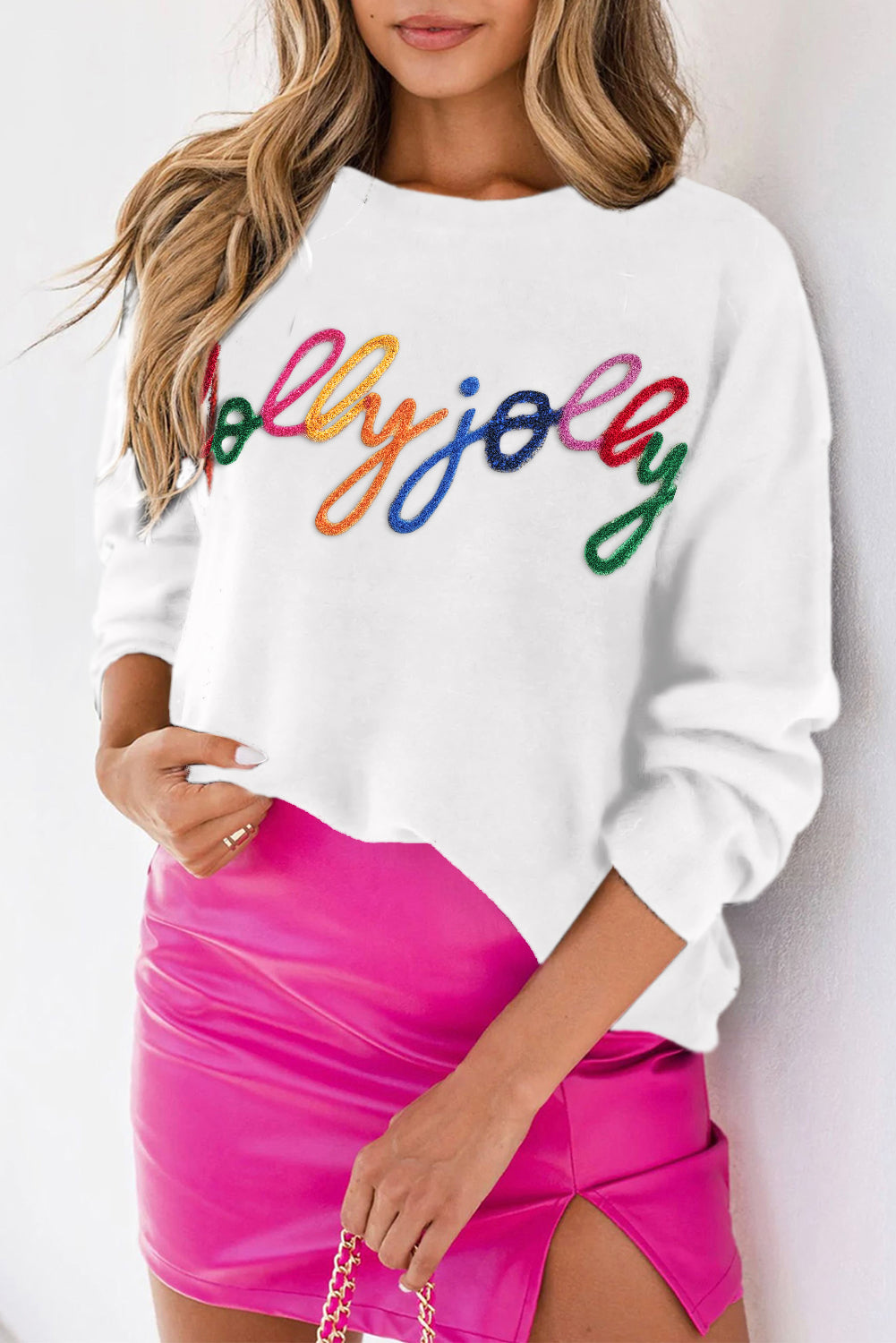 Glitter Merry & Bright Knit Sweater