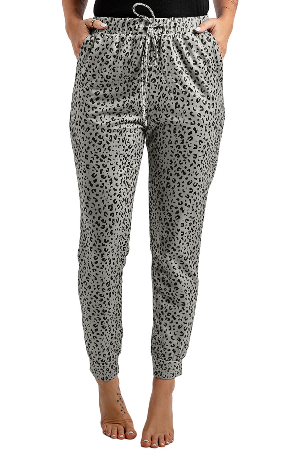 Breezy Leopard Joggers