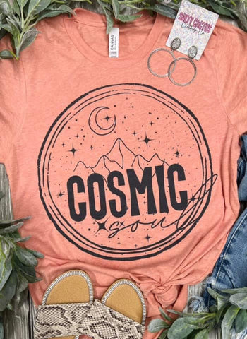 Cosmic Soul Heather Sunset Tee