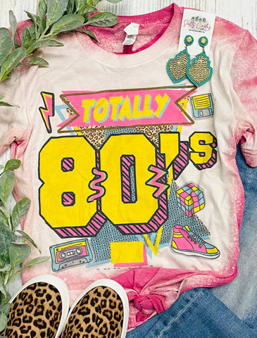 Totally 80’s Pink Bleached