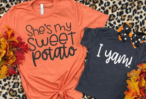 She’s My Sweet Potato Orange Tee