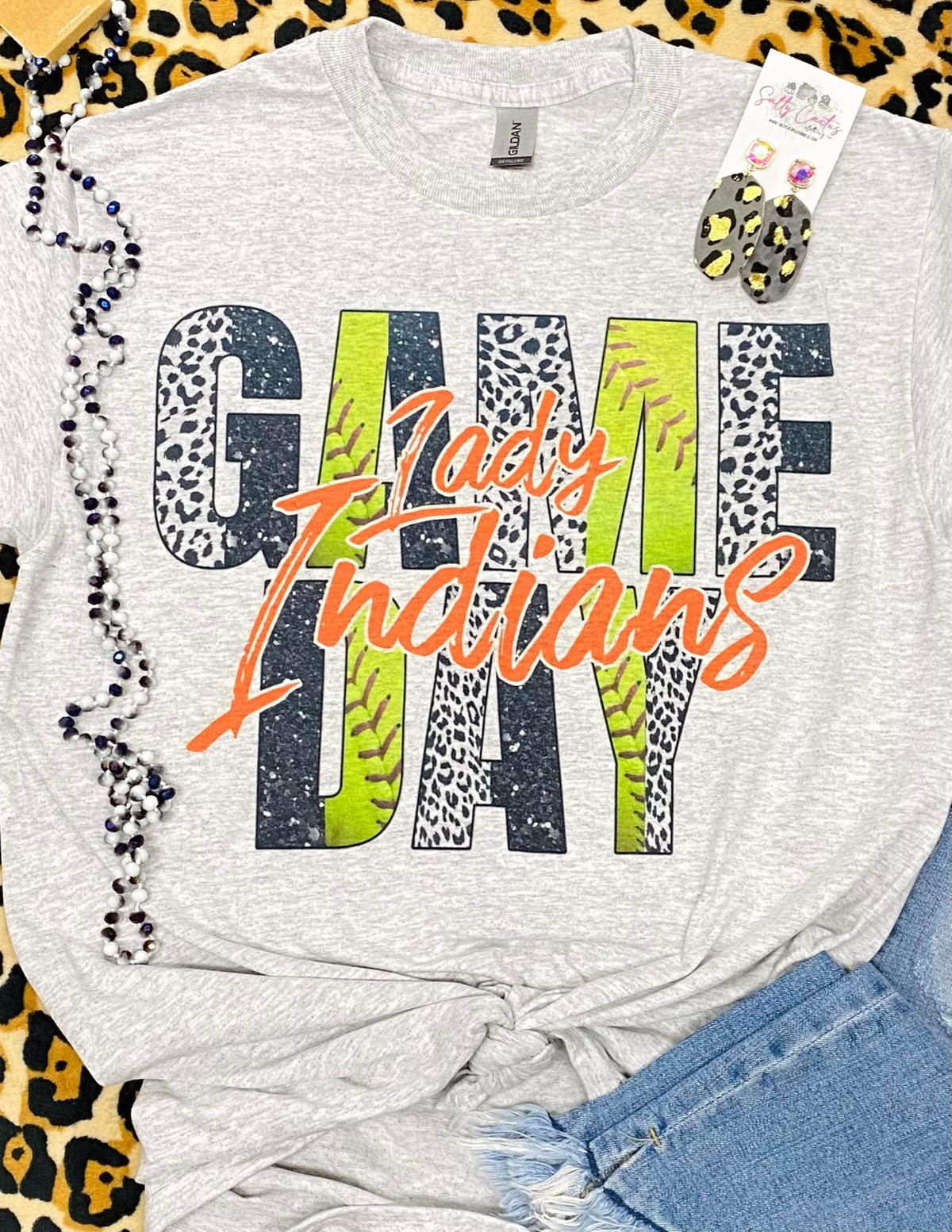 Game Day Sport Ash Grey Tee